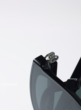 高级感折叠UV400高街风格墨镜