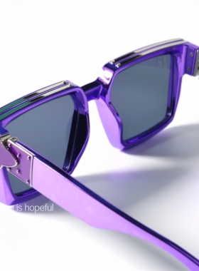 科幻未来感方形小众近视太阳眼镜