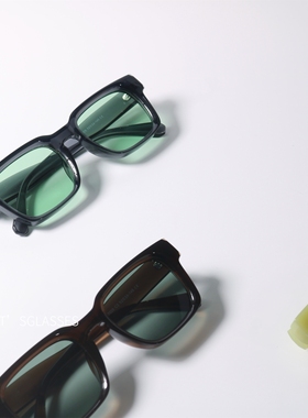 极简薄荷绿可配近视UV400墨镜