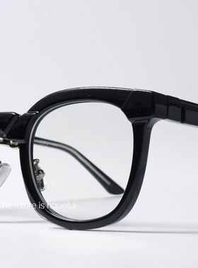 机能风小众绿色磨砂框UV400墨镜