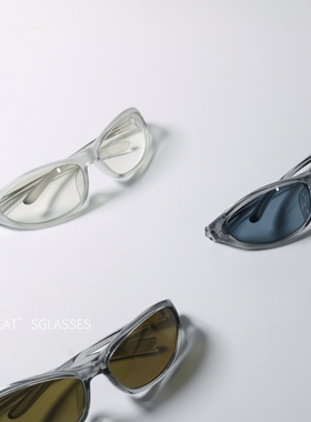 Y2K环绕UV400防晒小众太阳镜