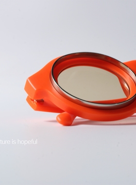 圆形UV400小众层次感设计墨镜