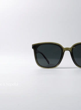 韩版gm风格UV400偏光极简墨镜