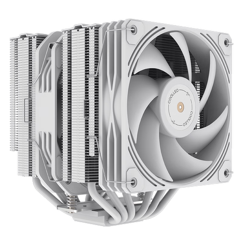 酷里奥P60T白色V2性能版CPU散热器风扇回流焊V3厚风压1700静音AM5 - 图1