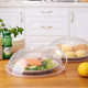 Microwave heating cover container with high temperature resistant oil-proof splash protection tray fresh-keeping cover for hot rice and hot dishes special container lid