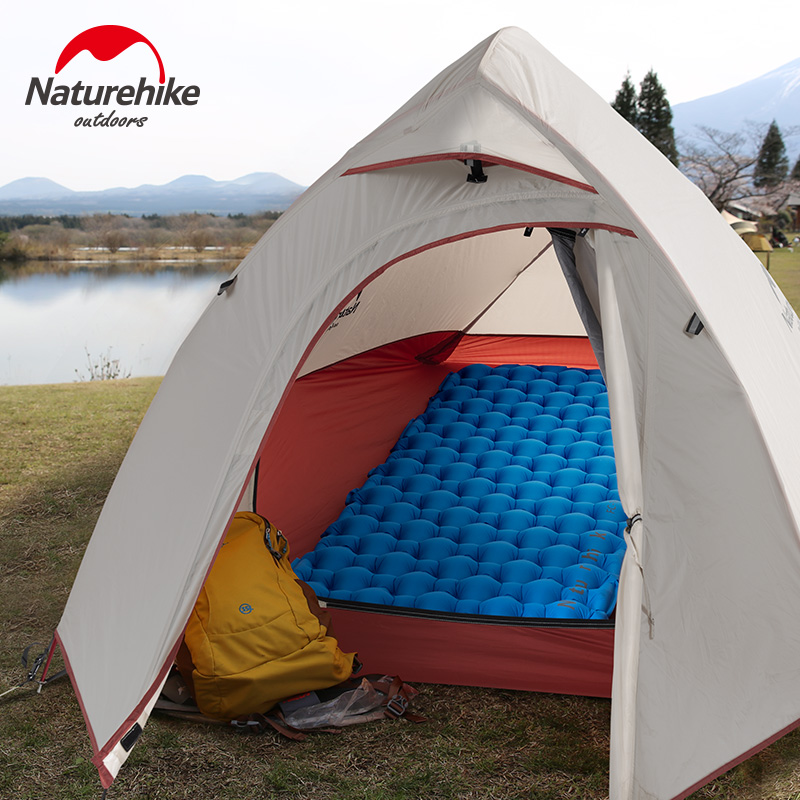 Naturehike挪客充气垫户外帐篷睡垫地垫露营单人便携加厚折叠床垫 - 图2