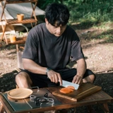 Naturehike Разделочная доска, дорожный складной комплект для кемпинга из натурального дерева из нержавеющей стали