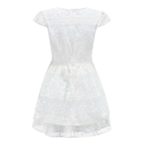 Белое платье, шифоновая юбка, наряд маленькой принцессы, коллекция 2021, яркий броский стиль, юбка-пачка