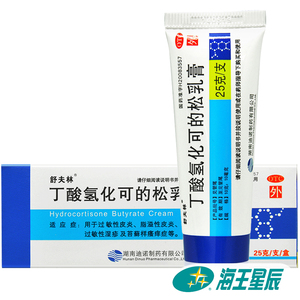 舒夫林丁酸氢化可的松乳膏25g