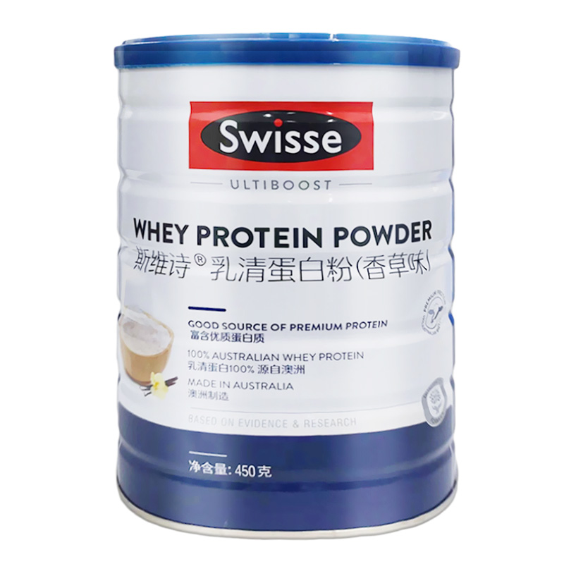 斯维诗SWISSE 乳清蛋白粉 香草味 澳大利亚 450g - 图0