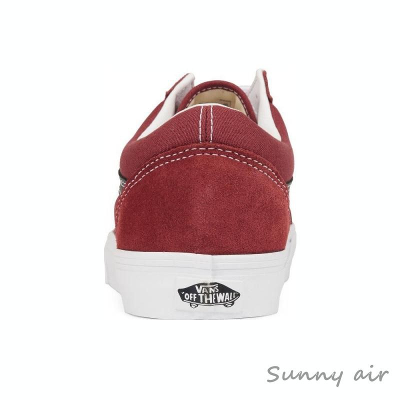 Sunny现货 VANS红色OLD SKOOL低帮帆布休闲男女板鞋VN0A2Z42MDB,淘宝优惠券,粉丝福利购,淘宝优惠卷