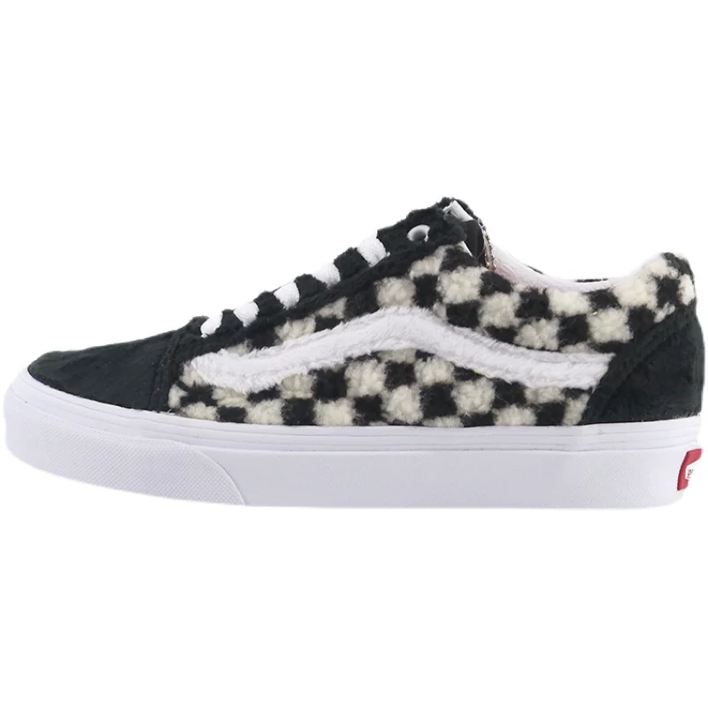 Солнечное место Vans осень и зима новое бархатное доска клетчатый