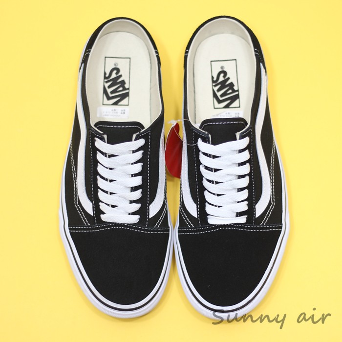 Sunny现货 VANS OLD SKOOL MULE半拖男女鞋休闲帆布鞋VN0A3MUS6BT - 图1