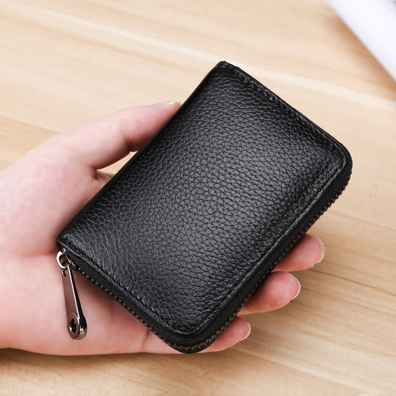 卡包男真皮多卡位证件位 geustos卡包