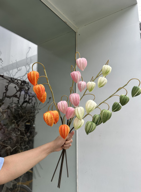 仿真蜂巢果 葱球绣球花假花客厅餐桌摆件装饰插花蒲公英仿真花