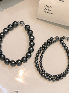 施家珍珠手链女磁吸扣