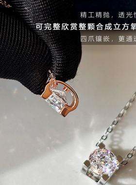 赵露思同款鼻屎钻牛头吊坠项链