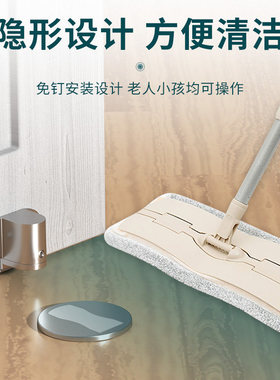 门吸免打孔地吸强磁门碰防撞门挡器门阻器化妆室隐形固定新款家用