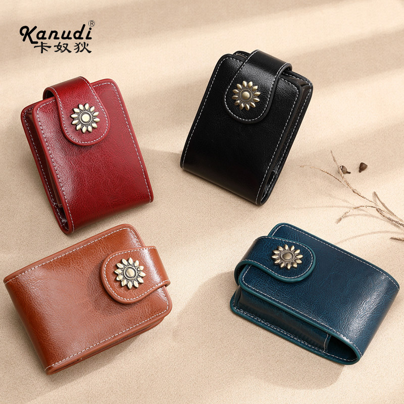 女小号便随身化妆盒带镜子收纳包 卡奴狄女士包袋