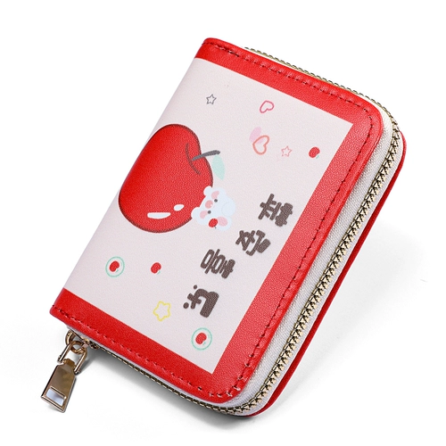 Мультяшный картхолдер, вместительная и большая маленькая сумка через плечо, милый кошелек для водительских прав