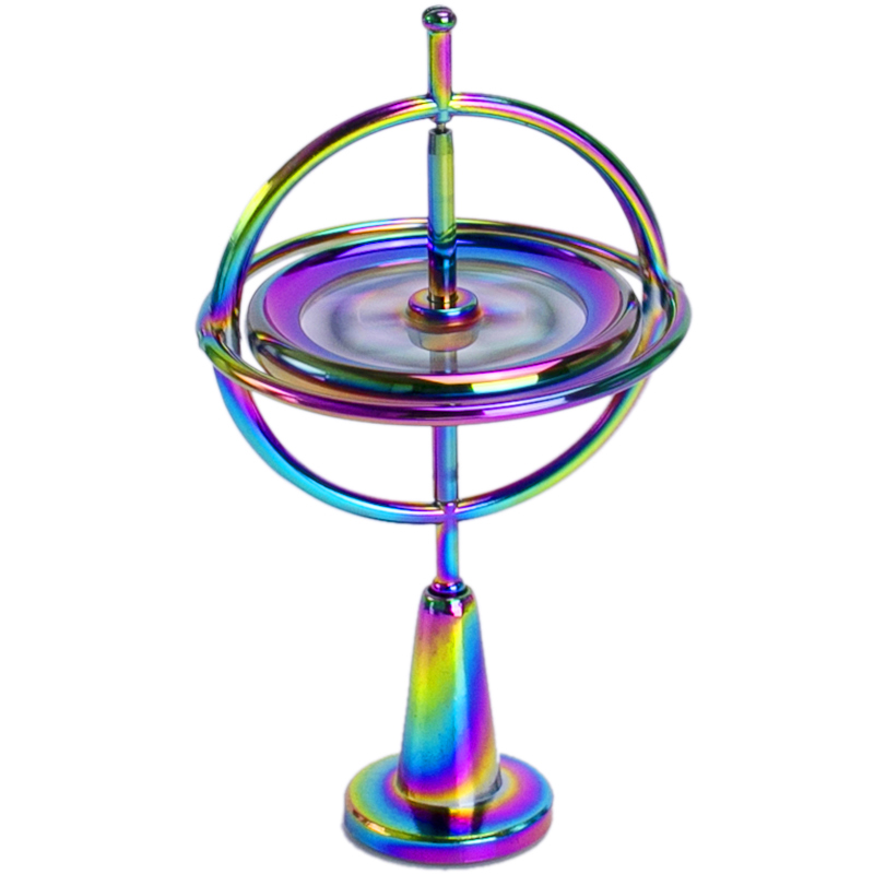 角动量守恒反重力金属平衡高精度指尖陀螺仪好玩的玩具男童男孩 - 图3