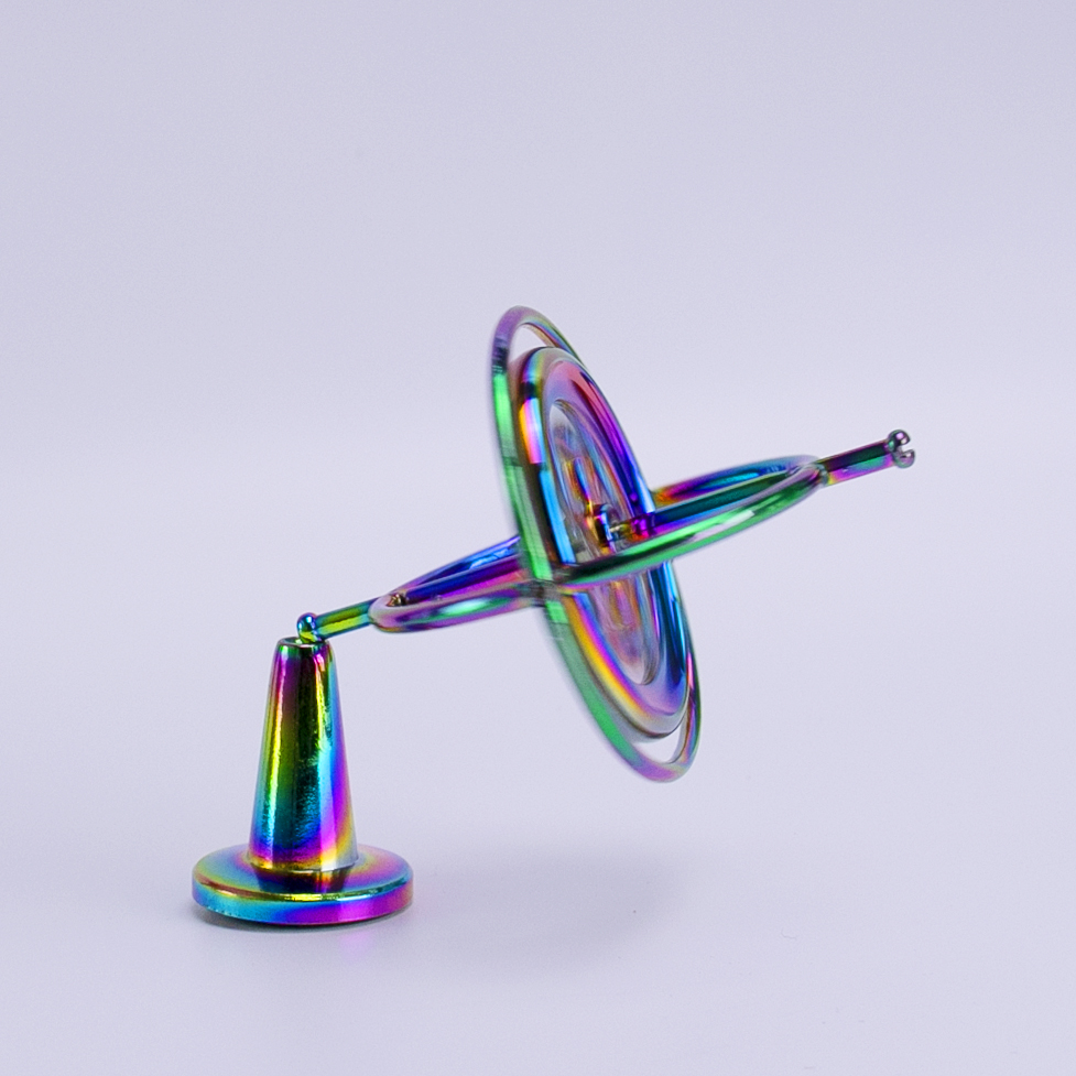 角动量守恒反重力金属平衡高精度指尖陀螺仪好玩的玩具男童男孩 - 图1