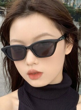 FL新gm猫眼墨镜简约高级质感方圆脸显瘦气质欧美街拍遮阳太阳镜