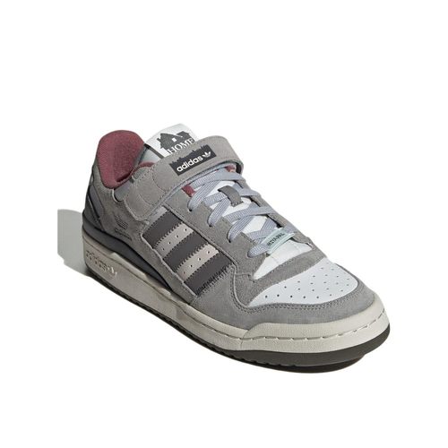 【布布】 adidas originals 板鞋 灰色 低帮 Home Alone x FORUM - 图2