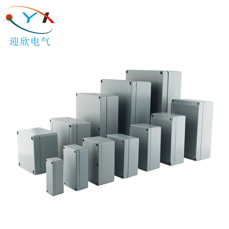 户外防水接线盒铸铝金属防水盒室外监控密封铸铝盒铝