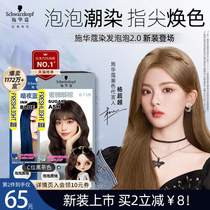 (Yang Beyond Recommended) Schwaxom Dyed Hair Cream Bubble Dye yourself at home Dyeing Cream Foam Honeysugar Mellow Brown