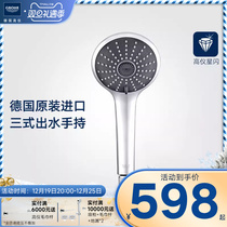 Grohe German High Instrument Vidalle Music Festival 110 Massage Handheld Shower Head 3 Spray Patterns German Imports