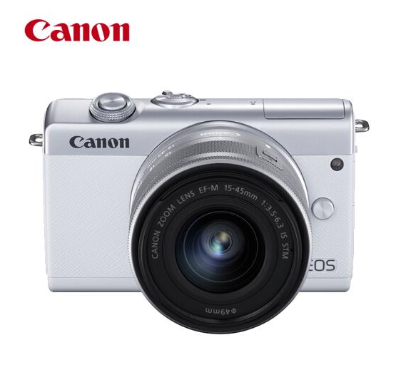 佳能（Canon）EOS M200微单相机数码相机微单套机 15-45镜头-图0