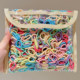 Children's thumb hair ties for girls with high elasticity