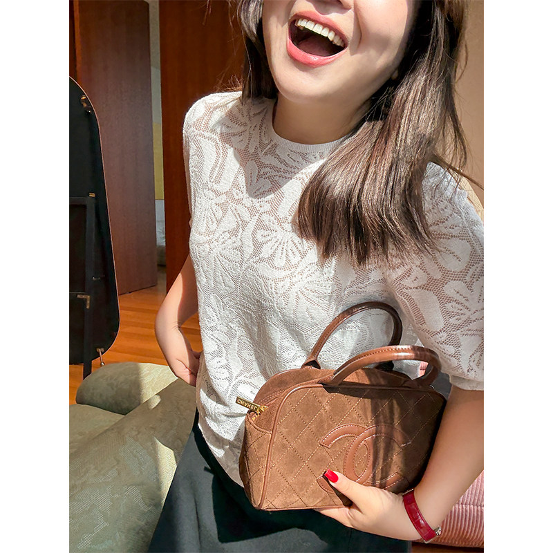 胖mm秋冬镂空提花蕾丝打底衫木子理想大码女装半高领针织衫200斤,淘宝优惠券,粉丝福利购,淘宝优惠卷