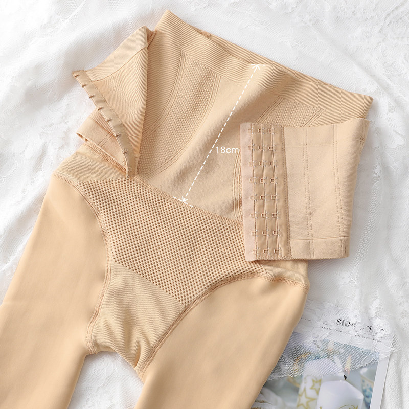 高腰收腹肉色外穿秋冬加绒打底裤 豫熙恋打底裤