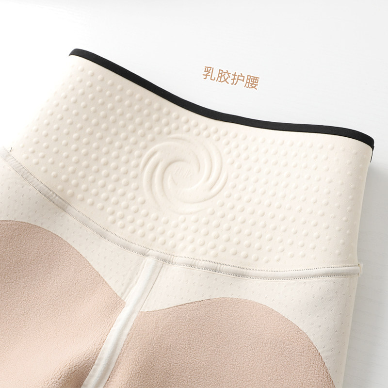 乳胶鲨鱼收腹外穿加绒芭比打底裤 豫熙恋打底裤