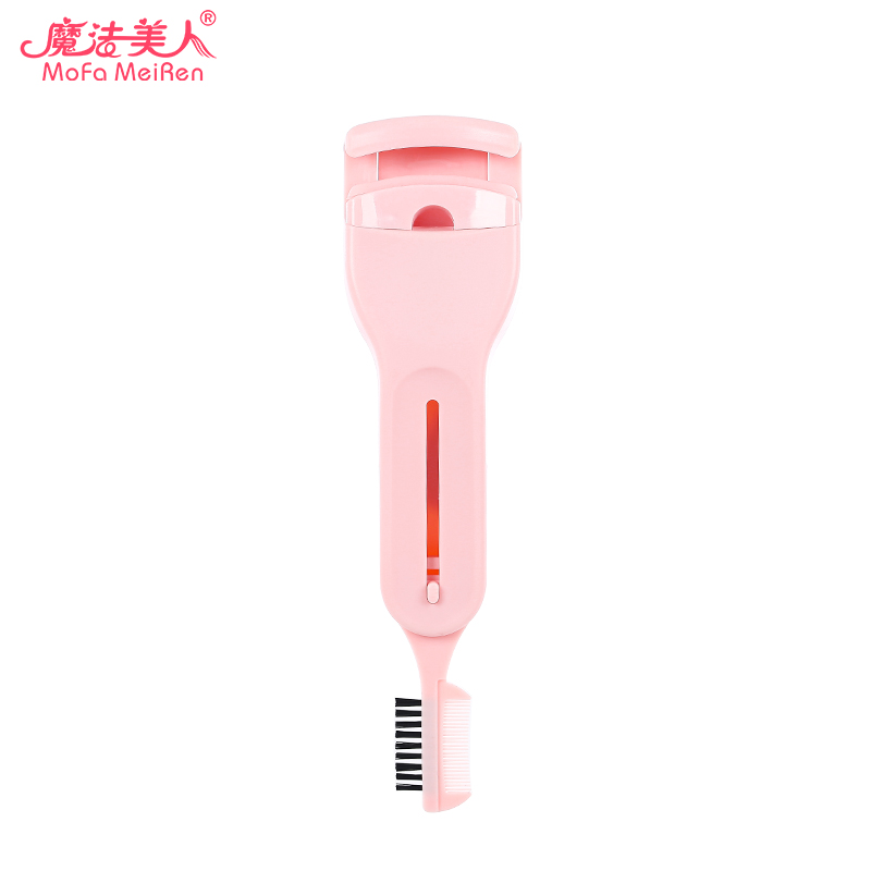 魔法美人旗舰店卷翘睫毛夹女分段小型便携式局部持久下睫毛定型夹器眼睫毛刷钢梳3