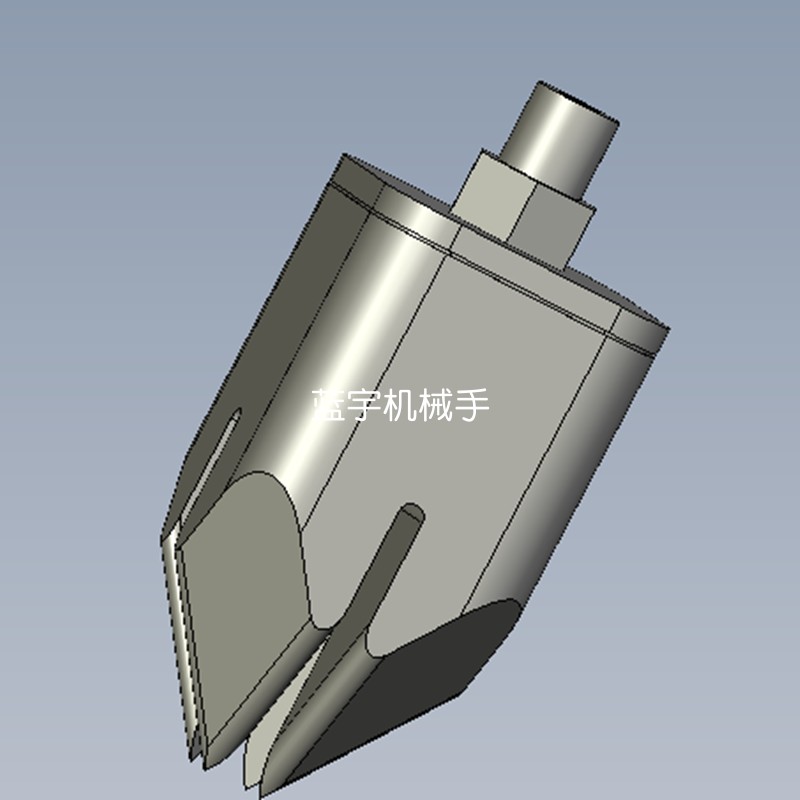 三爪柔喙夹爪四爪鸟嘴机械手软指夹具软体机器人微型抓取内外撑-图0