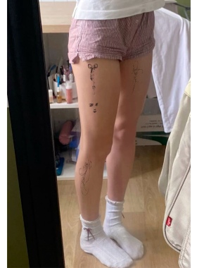 哥特风小众轻暗黑高级感甜酷女生纹身贴防水持久纹身贴买一送一