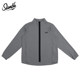 Slamble thin zipper stand collar jacket coach uniform