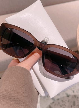 安克拉红高级感猫眼GM墨镜偏光