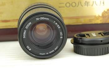 Jiakou Sigma 70-210 F4-5.6 UC- ເລນ Macro SLR ຂະໜາດກາງ telephoto ນອກຮູບ