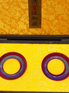 精品收藏级老翡翠女款手镯老坑冰种料老翠玉旺夫百搭款老玉手环