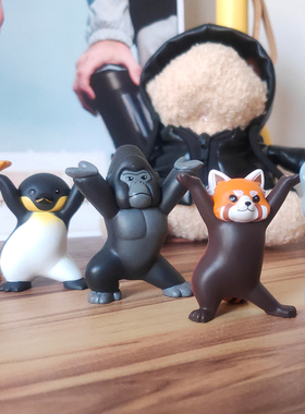 日本qualia动物笔架托举支架日式