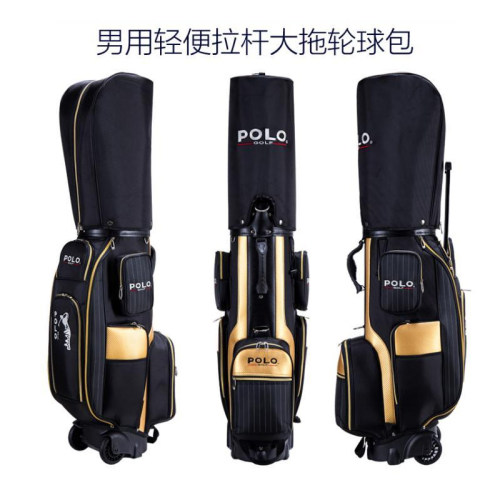 高尔夫球包 POLO球杆包 装备包 男用标准球包 拉杆带轮子 包邮 - 图1