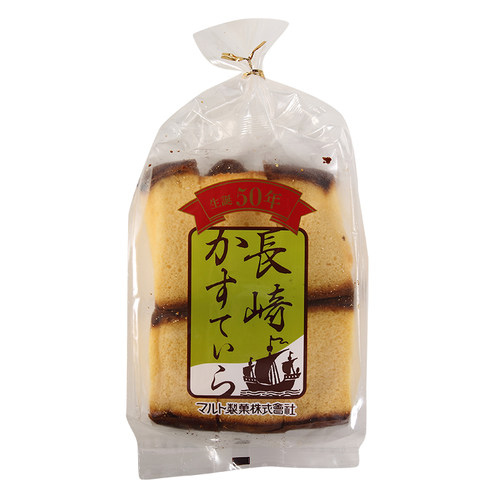 町田零食日本进口丸东长崎蜂蜜奶油松软蛋糕早餐糕点260g 6个入 - 图3