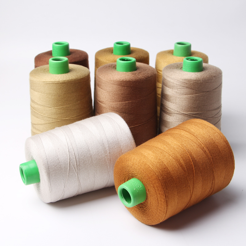 牛仔线4股线607粗线半斤牛仔裤衣厚料帆布缝衣线涤纶沙发线宝塔线 - 图3