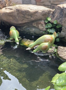 创意田园风格摆件客厅鸭子新房