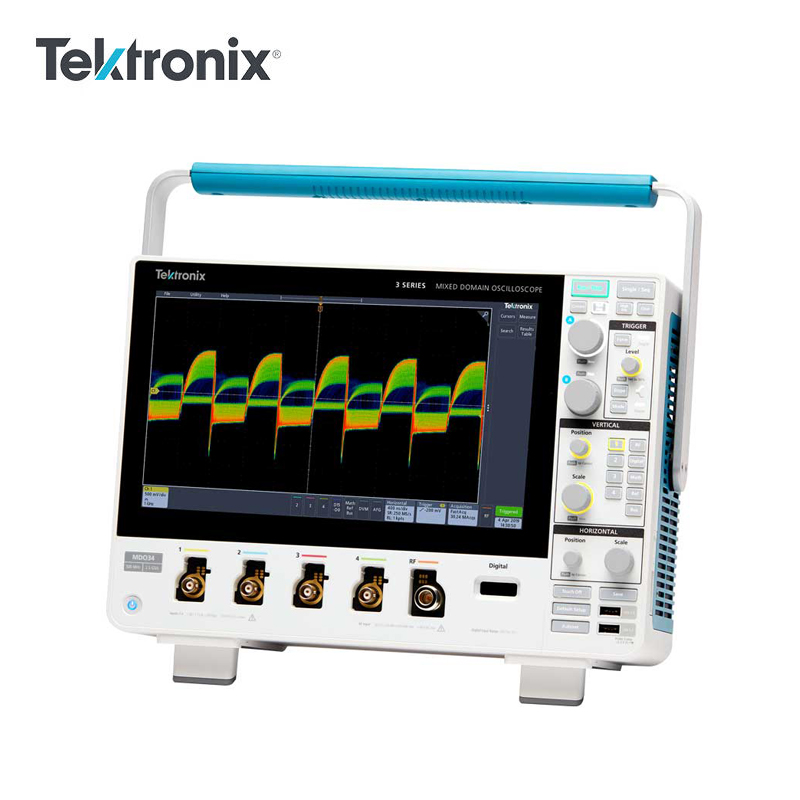 泰克混合域示波器MDO32-3-BW-100 MDO34 3-BW-200触摸屏11.6英寸-图0