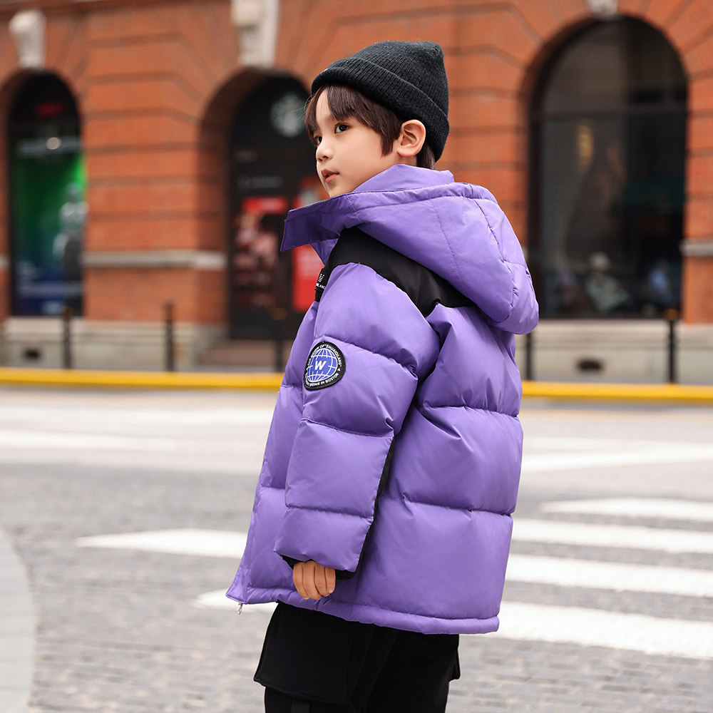 派克儿童羽绒服2025冬季新款国潮工装休闲男童加厚白鸭绒童装外套,淘宝优惠券,粉丝福利购,淘宝优惠卷